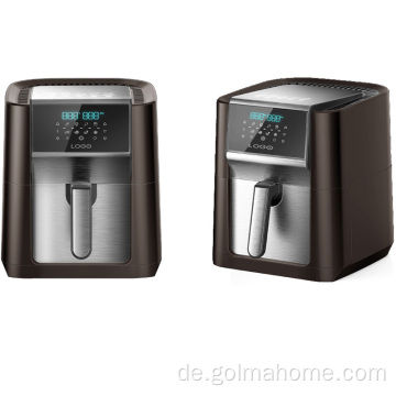 Digitale Airfryers Zwei Air-Pots 1700w 5,5l Heißluftfritteuse